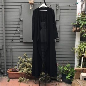 LONG SHEER DUSTER- m-